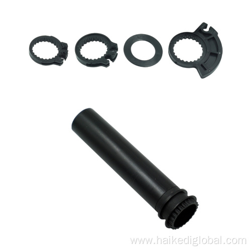 Motorcycle handlebar refitting accelerator core